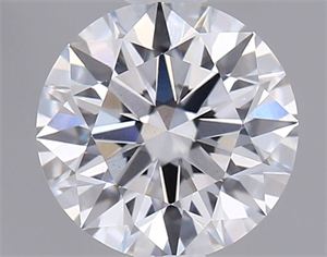 Picture of Lab Grown Diamond 1.02 Carats, Round with Ideal Cut, E Color, VS1 Clarity and Certified by IGI