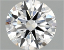 Lab Grown Diamond 1.48 Carats, Round with Ideal Cut, E Color, VS1 Clarity and Certified by IGI