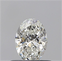Diamante Natural 0.40 quilates, Ovalado , Color G, claridad VVS1 y certificado GIA