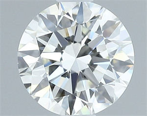 Foto Diamante Natural 0.50 quilates, Redondo , Color H, claridad VVS2 y certificado IGI de