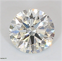 Lab Grown Diamond 1.67 Carats, Round with Ideal Cut, I Color, VS1 Clarity and Certified by IGI