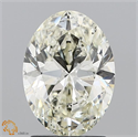 Natural Diamond 2.01 Carats, Oval with  Cut, L Color, SI2 Clarity and Certified by GIA