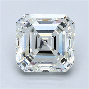 Foto Diamante Natural 3.02 quilates, Asscher , Color H, claridad VS1 y certificado GIA de