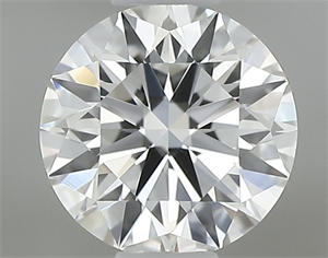 Foto Diamante Natural 0.40 quilates, Redondo , Color E, claridad VS2 y certificado GIA de