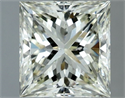 Natural Diamond 2.01 Carats, Princess with  Cut, K Color, VS2 Clarity and Certified by IGI