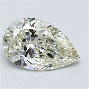 Foto Diamante Natural 1.71 quilates, De pera , Color L, claridad VS2 y certificado GIA de