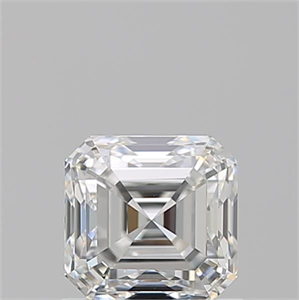 Foto Diamante Natural 1.01 quilates, Asscher , Color G, claridad VVS2 y certificado GIA de