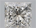 Diamante Natural 0.70 quilates, Princesa , Color F, claridad VVS2 y certificado GIA