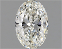 Natural Diamond 0.80 Carats, Oval with  Cut, H Color, VS1 Clarity and Certified by GIA