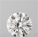 Lab Grown Diamond 3.01 Carats, Round with Ideal Cut, E Color, VVS2 Clarity and Certified by IGI