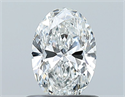 Diamante Natural 0.61 quilates, Ovalado , Color E, claridad VS1 y certificado GIA