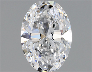 Picture of Natural Diamond 0.60 Carats, Oval with  Cut, D Color, VS1 Clarity and Certified by GIA