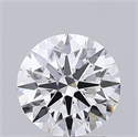 Lab Grown Diamond 1.37 Carats, Round with Ideal Cut, D Color, VS1 Clarity and Certified by IGI