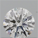 Natural Diamond 0.40 Carats, Round with Excellent Cut, F Color, VVS1 Clarity and Certified by GIA