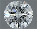 Natural Diamond 0.80 Carats, Round with Excellent Cut, G Color, VVS2 Clarity and Certified by IGI