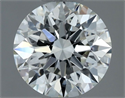 Natural Diamond 0.80 Carats, Round with Excellent Cut, G Color, VVS2 Clarity and Certified by IGI