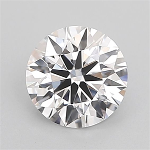 Picture of Lab Grown Diamond 1.04 Carats, Round with Ideal Cut, D Color, VVS2 Clarity and Certified by IGI