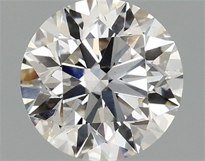 Picture of Lab Grown Diamond 1.52 Carats, Round with Excellent Cut, G Color, SI1 Clarity and Certified by IGI