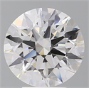 Lab Grown Diamond 4.55 Carats, Round with Ideal Cut, E Color, VVS2 Clarity and Certified by IGI