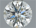 Natural Diamond 0.50 Carats, Round with Excellent Cut, I Color, VS1 Clarity and Certified by IGI