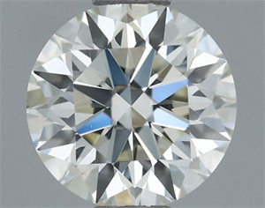 Picture of Natural Diamond 0.50 Carats, Round with Excellent Cut, I Color, VS1 Clarity and Certified by IGI