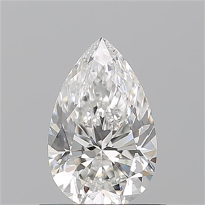 Picture of Natural Diamond 0.71 Carats, Pear with  Cut, G Color, VS1 Clarity and Certified by GIA