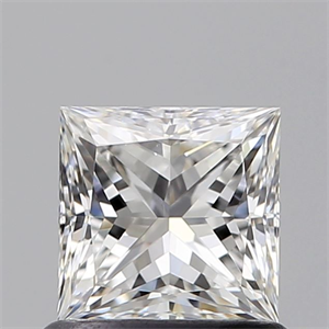 Foto Diamante Natural 0.80 quilates, Princesa , Color F, claridad VS2 y certificado GIA de