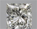 Natural Diamond 1.00 Carats, Princess with  Cut, I Color, VS2 Clarity and Certified by HRD