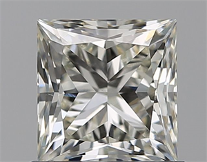 Picture of Natural Diamond 1.00 Carats, Princess with  Cut, I Color, VS2 Clarity and Certified by HRD