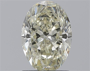 Picture of Natural Diamond 1.20 Carats, Oval with  Cut, L Color, SI1 Clarity and Certified by GIA