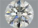 Natural Diamond 1.00 Carats, Round with Excellent Cut, J Color, VS1 Clarity and Certified by GIA