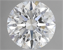 Natural Diamond 0.84 Carats, Round with Excellent Cut, E Color, SI1 Clarity and Certified by GIA