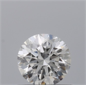 Diamante Natural 0.44 quilates, Redondo , Color D, claridad SI1 y certificado IGI
