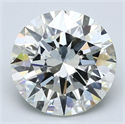 Diamante Natural 3.01 quilates, Redondo , Color J, claridad VS1 y certificado GIA