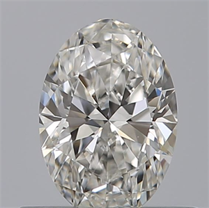 Picture of Natural Diamond 0.43 Carats, Oval with  Cut, F Color, VVS2 Clarity and Certified by GIA