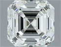 Natural Diamond 1.04 Carats, Asscher with  Cut, I Color, VS2 Clarity and Certified by IGI