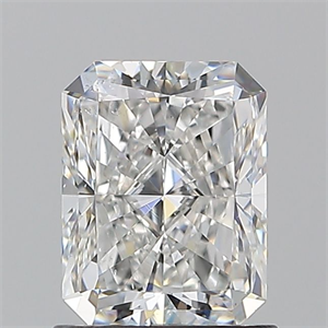 Foto Diamante Natural 1.21 quilates, Radiante , Color F, claridad SI1 y certificado GIA de