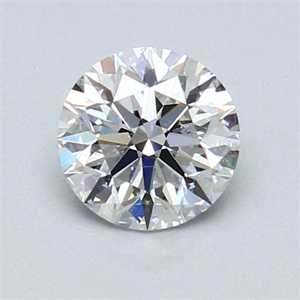 Picture of 0.80 Carats, Round Diamond with Excellent Cut, E Color, SI1 Clarity and Certified by GIA
