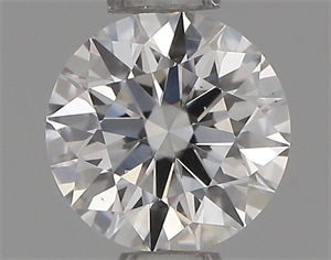 Picture of Natural Diamond 0.40 Carats, Round with Very Good Cut, D Color, VS2 Clarity and Certified by GIA