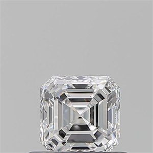 Foto Diamante Natural 0.56 quilates, Asscher , Color D, claridad VVS1 y certificado GIA de