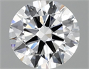 Lab Grown Diamond 1.48 Carats, Round with Ideal Cut, E Color, VS1 Clarity and Certified by IGI