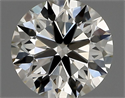 Diamante Natural 0.51 quilates, Redondo , Color J, claridad IF y certificado IGI