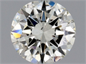 Natural Diamond 0.72 Carats, Round with Very Good Cut, K Color, SI2 Clarity and Certified by GIA
