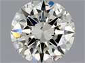 Natural Diamond 0.72 Carats, Round with Very Good Cut, K Color, SI2 Clarity and Certified by GIA