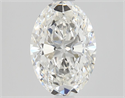 Natural Diamond 1.20 Carats, Oval with  Cut, G Color, VVS1 Clarity and Certified by GIA