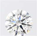 Lab Grown Diamond 3.09 Carats, Round with Ideal Cut, F Color, VVS2 Clarity and Certified by IGI