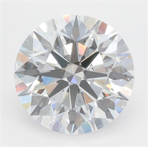 Picture of Lab Grown Diamond 3.35 Carats, Round with Excellent Cut, D Color, VVS1 Clarity and Certified by GIA