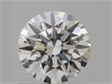 Natural Diamond 0.80 Carats, Round with Excellent Cut, H Color, VS1 Clarity and Certified by GIA
