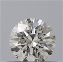 Diamante Natural 0.40 quilates, Redondo , Color G, claridad IF y certificado IGI