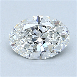 Picture of 1.20 Carats, Oval Diamond with  Cut, F Color, SI1 Clarity and Certified by GIA